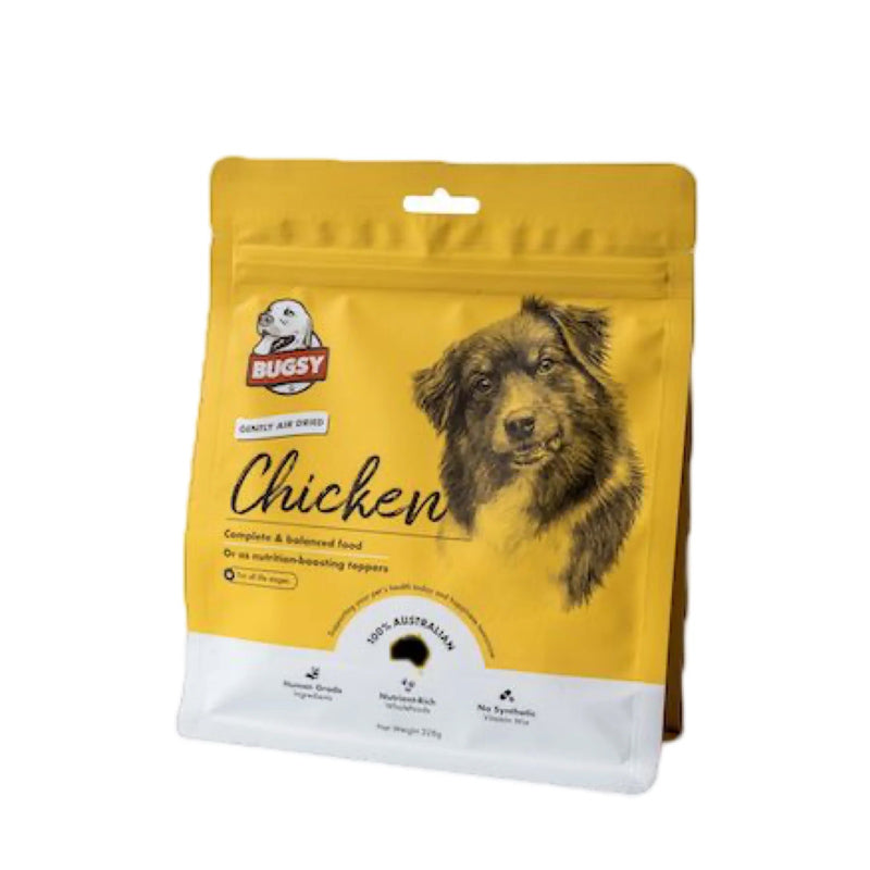 Bugsy's Chicken Air-Dried Dog Food (2 Sizes)