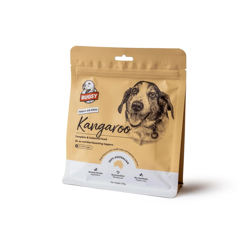 Bugsy's Kangaroo Air-Dried Dog Food (2 Sizes)