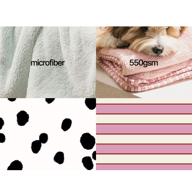 Bite Me x FINCA Dry Me Microfibre Pet Towel in Blue (2 Sizes)