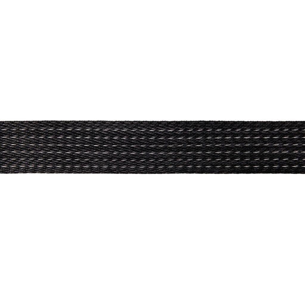 Ridgeline™ Reflective Hands-Free Dog Leash with Auto-Locking Clip | Obsidian Black