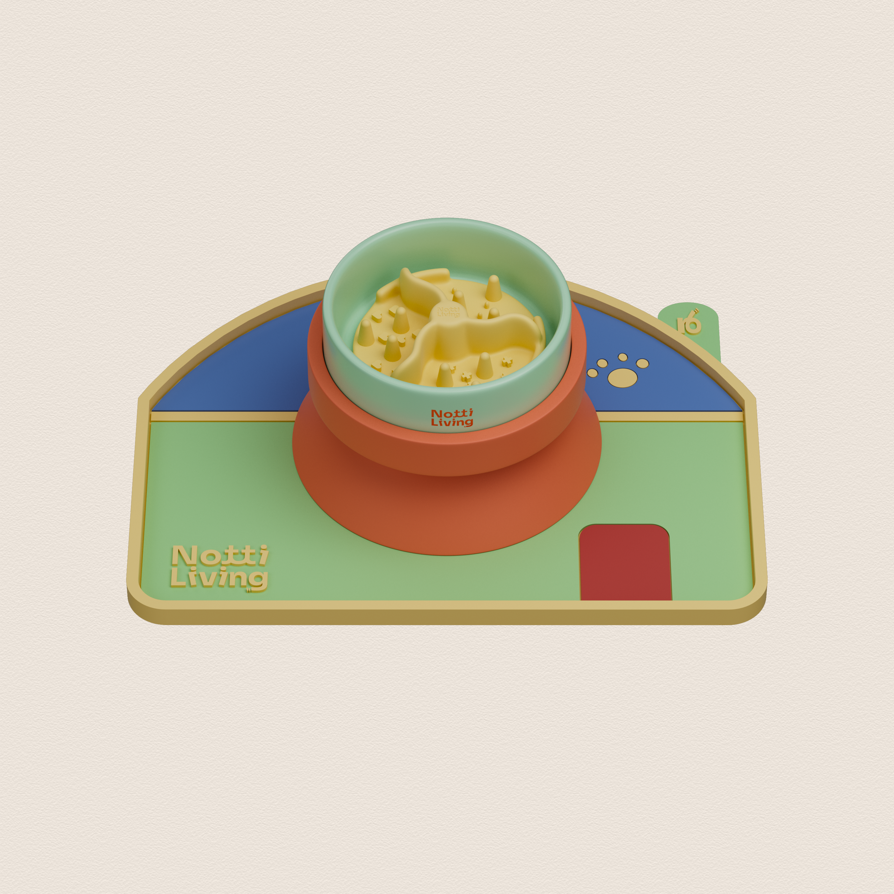 Notti Living 001 Mealtime Feeder Set