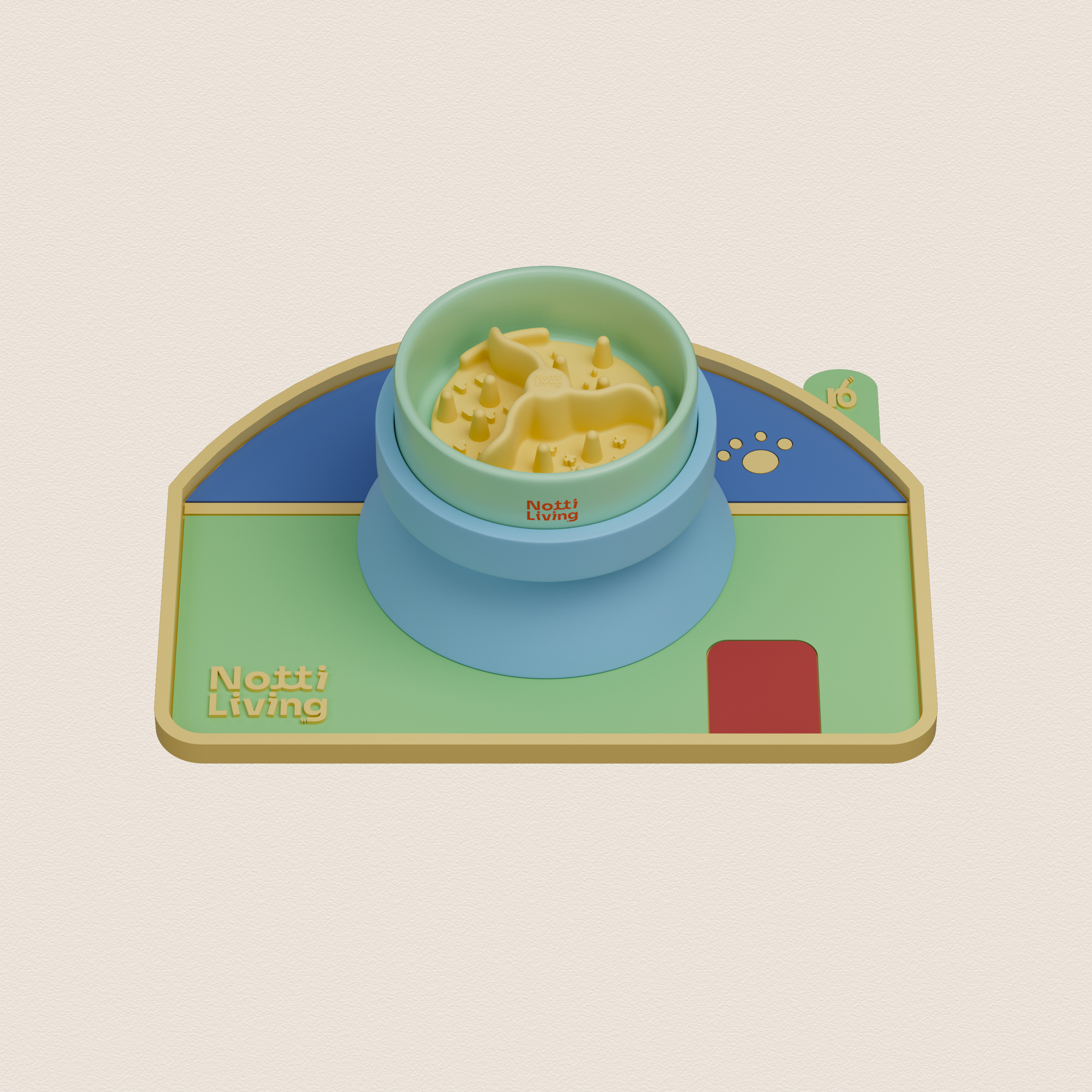 Notti Living 001 Mealtime Feeder Set