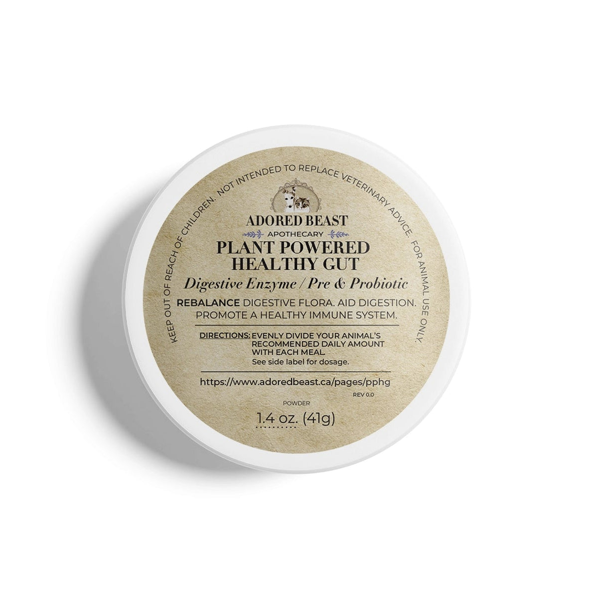 Plant Powered Healthy Gut | Digestive Enzyme (2 Sizes)
