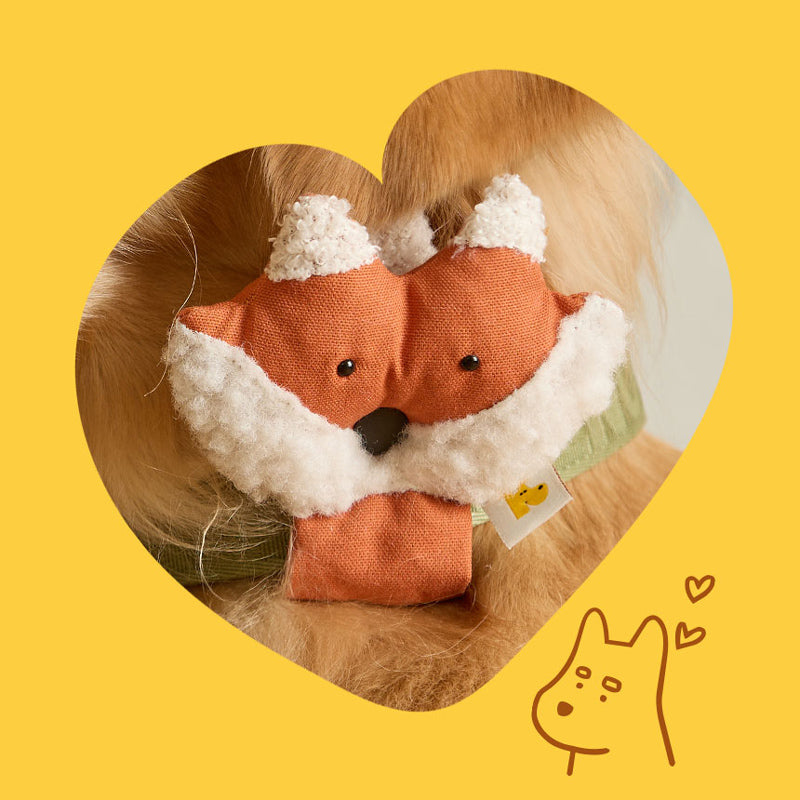 Hikoinu Fox Pet Collar Clip - CreatureLand