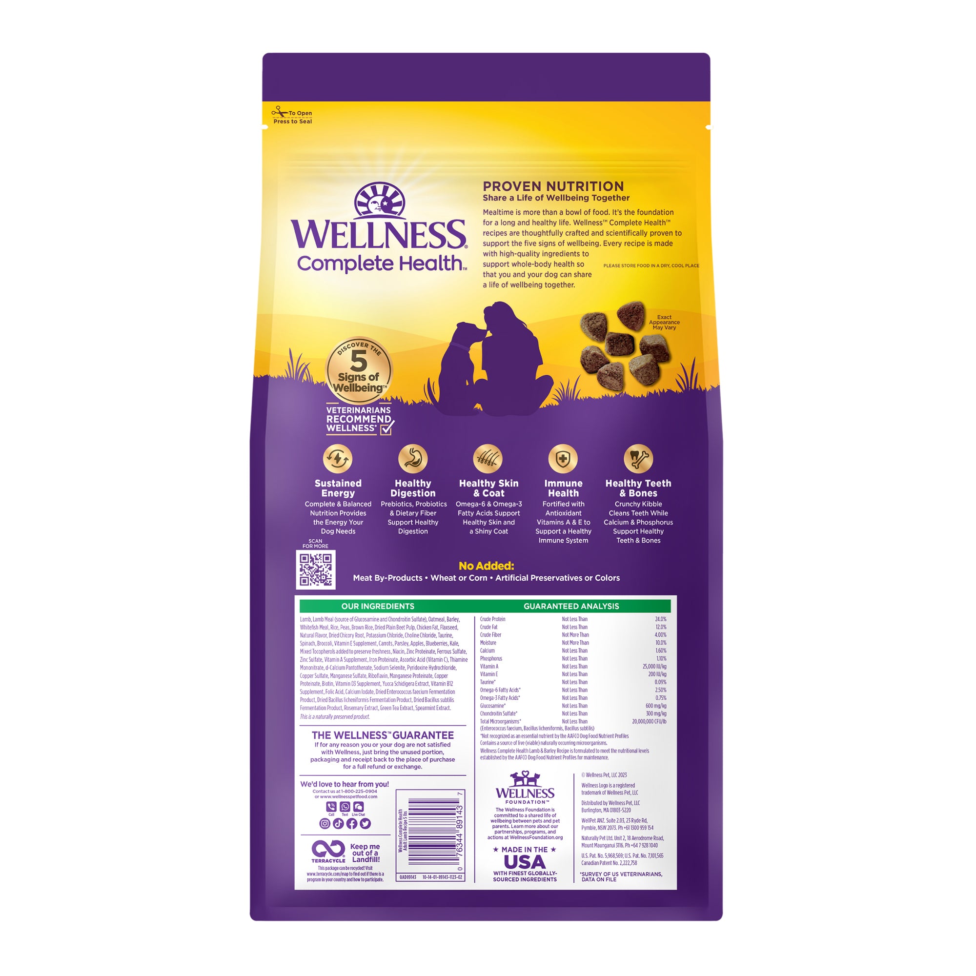 Complete Health Lamb & Barley Adult Dry Dog Food