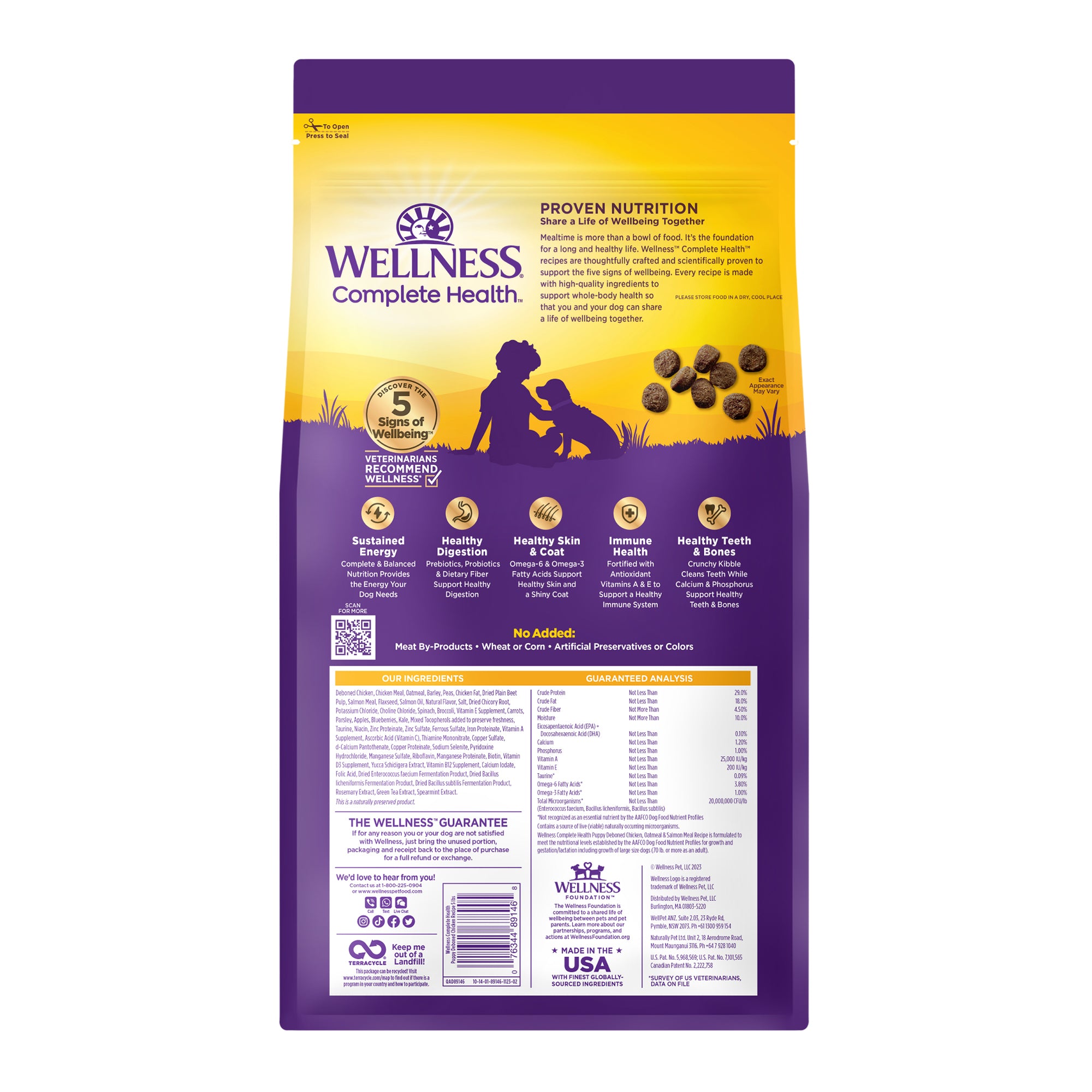 Complete Health Puppy Chicken, Oatmeal & Salmon Dry Dog Food