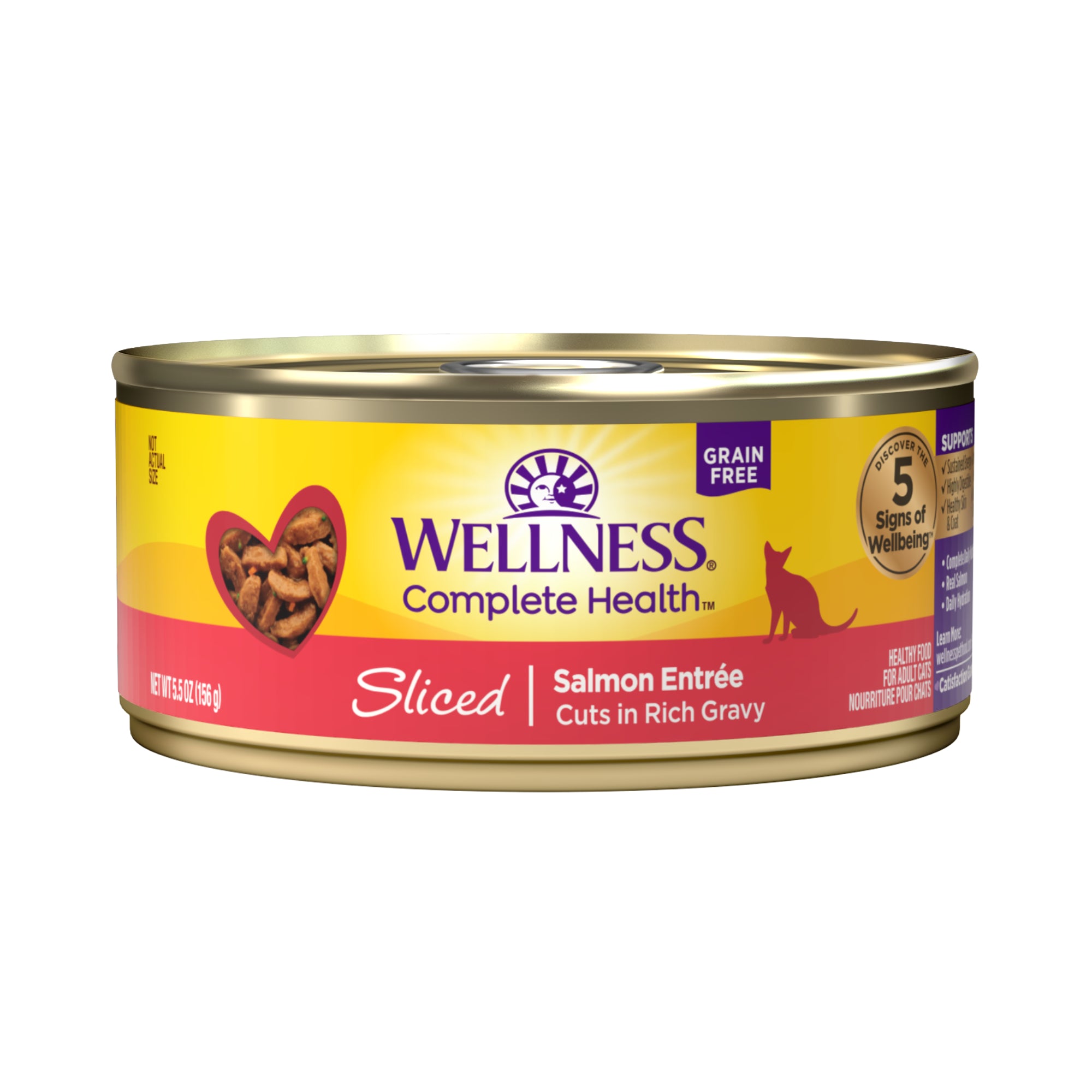 Complete Health™ Sliced Wet Cat Food | Salmon Entree (5.5 oz)