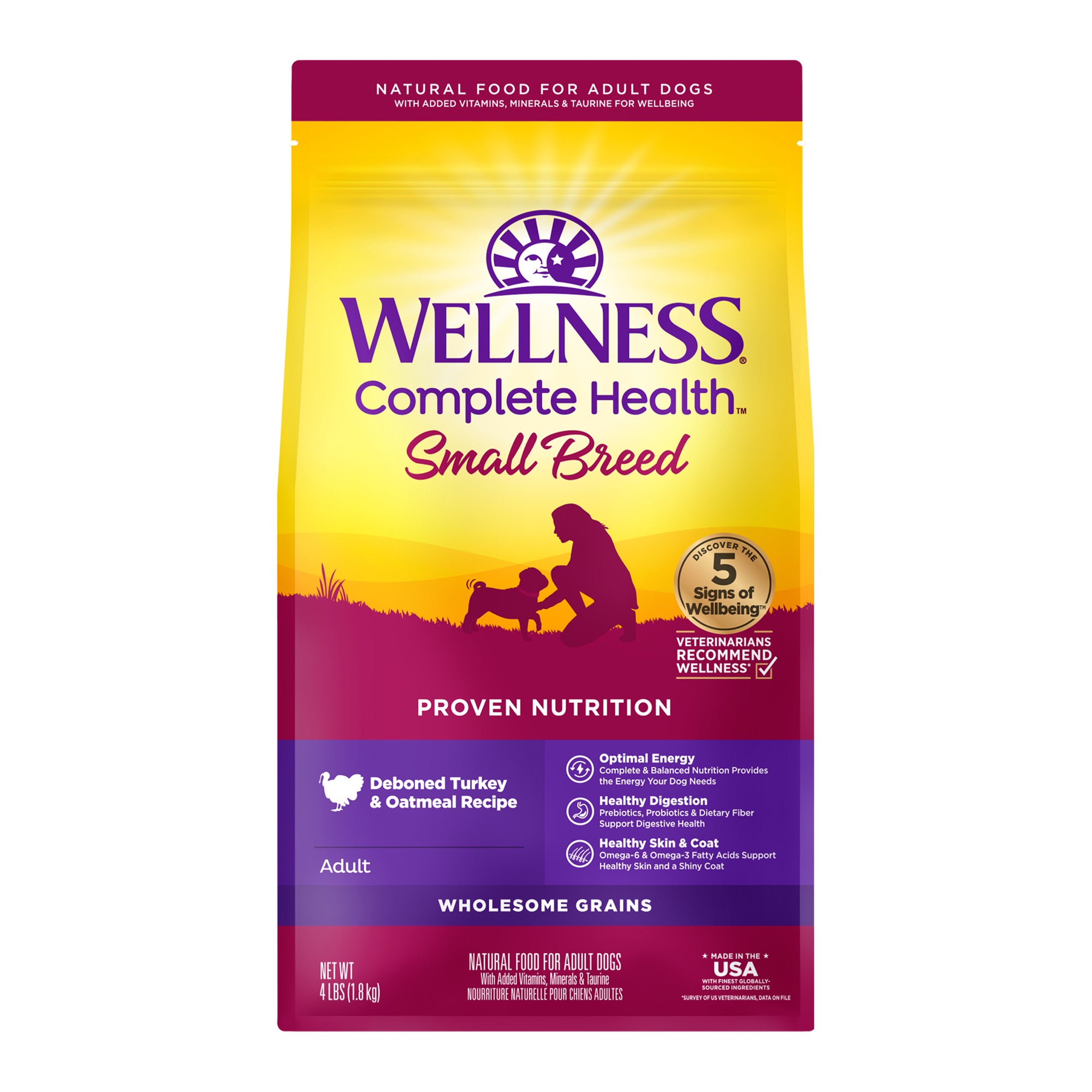 Complete Health Small Breed Adult Turkey & Oatmeal Dry Dog Food