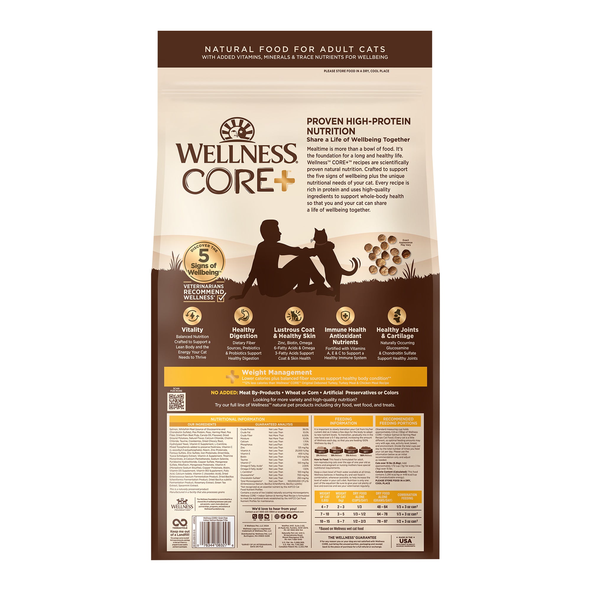 CORE® Indoor Salmon & Herring Grain-Free Dry Cat Food