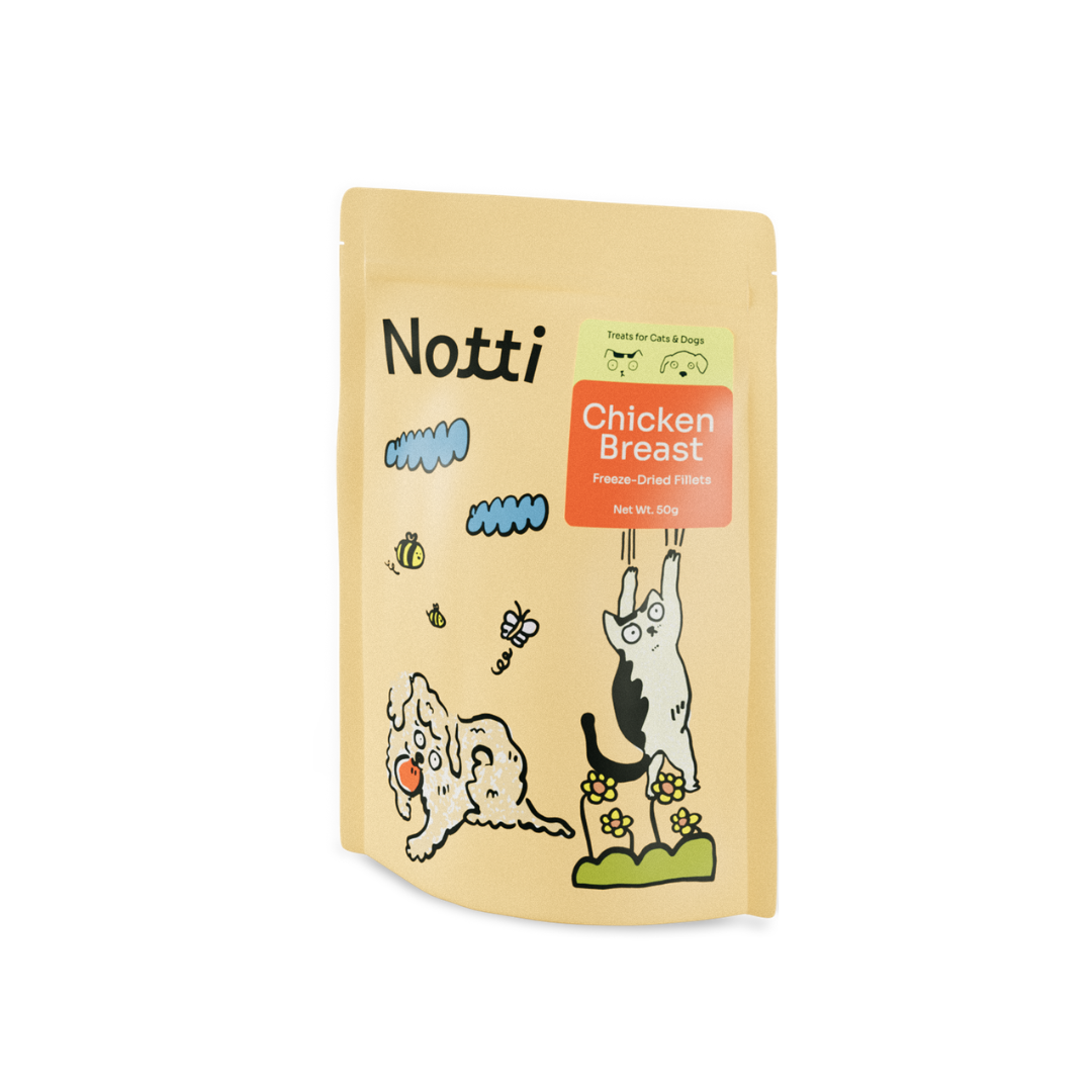 Notti Chicken Breast Freeze-Dried Fillet For Dog & Cat (50g)