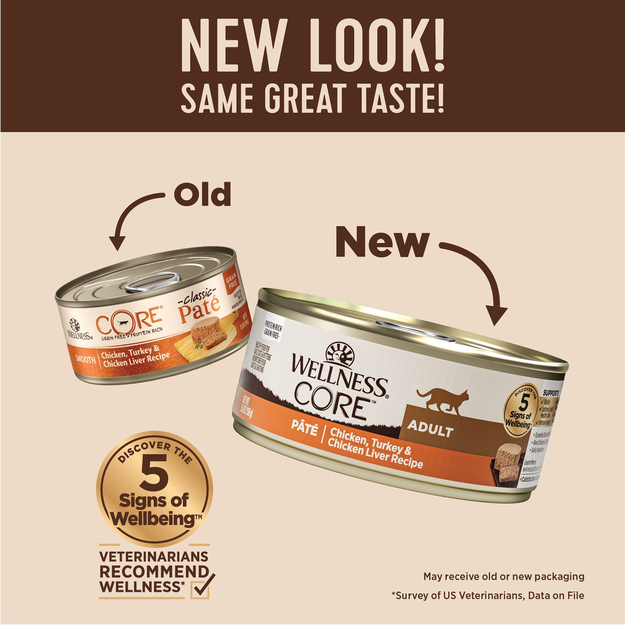 CORE® Classic Pâté Wet Cat Food | Chicken, Turkey & Chicken Liver (5.5 oz)