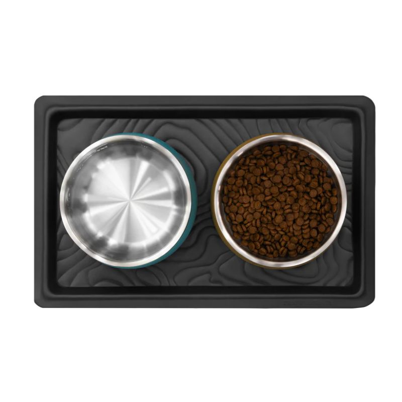 Basecamp™ Dog Bowl Mat | Basalt Grey