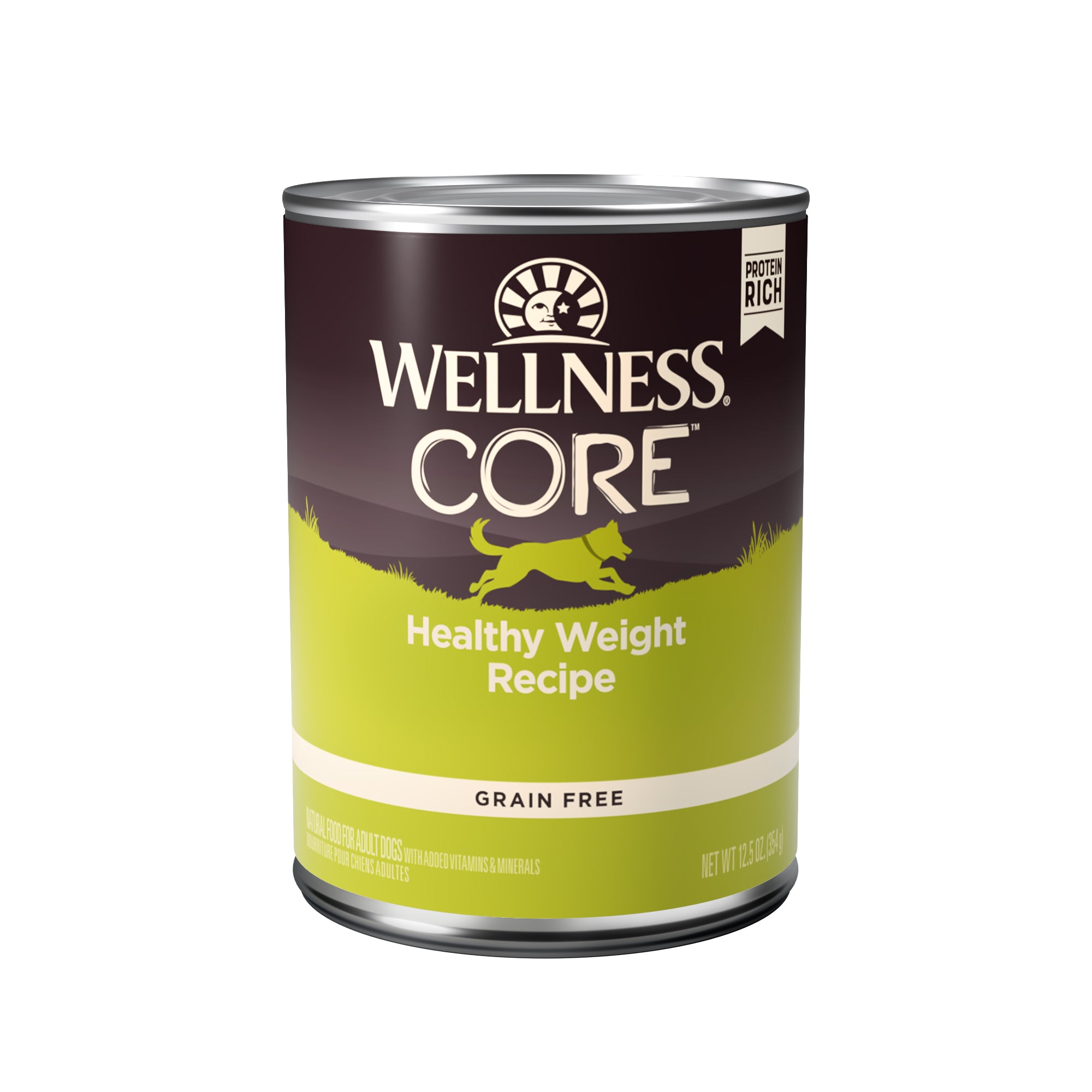 Wellness CORE Grain-Free Healthy Weight Canned Wet Dog Food (12.5oz)