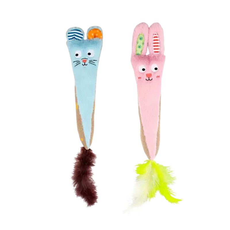 Floppy Friends Cat Kicker Toy (2 Designs)