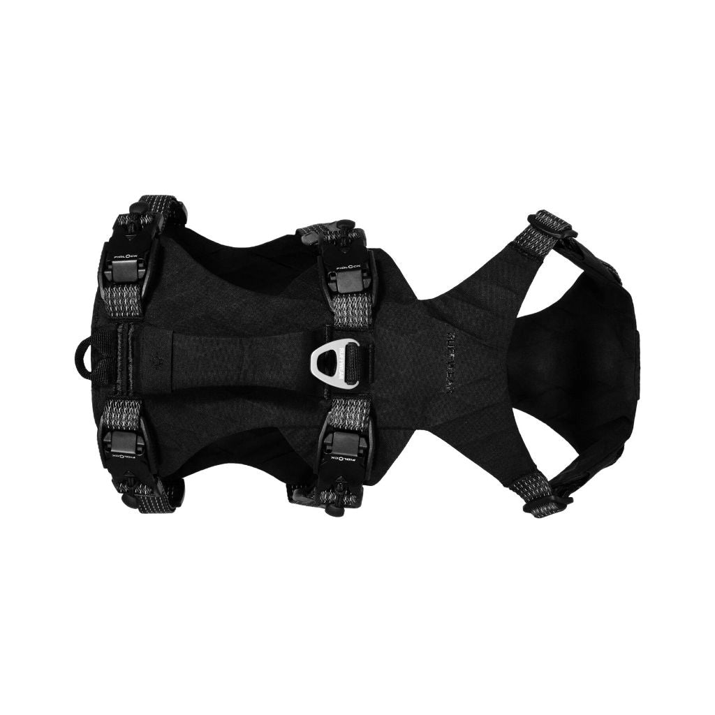 Ridgeline™ Reflective Harness with Magnetic Buckles | Obsidian Black