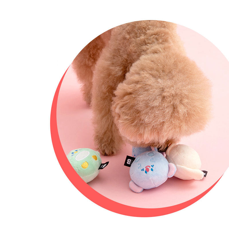 Fluffy Friends Multi-Pack Ball Toy (3 pcs)