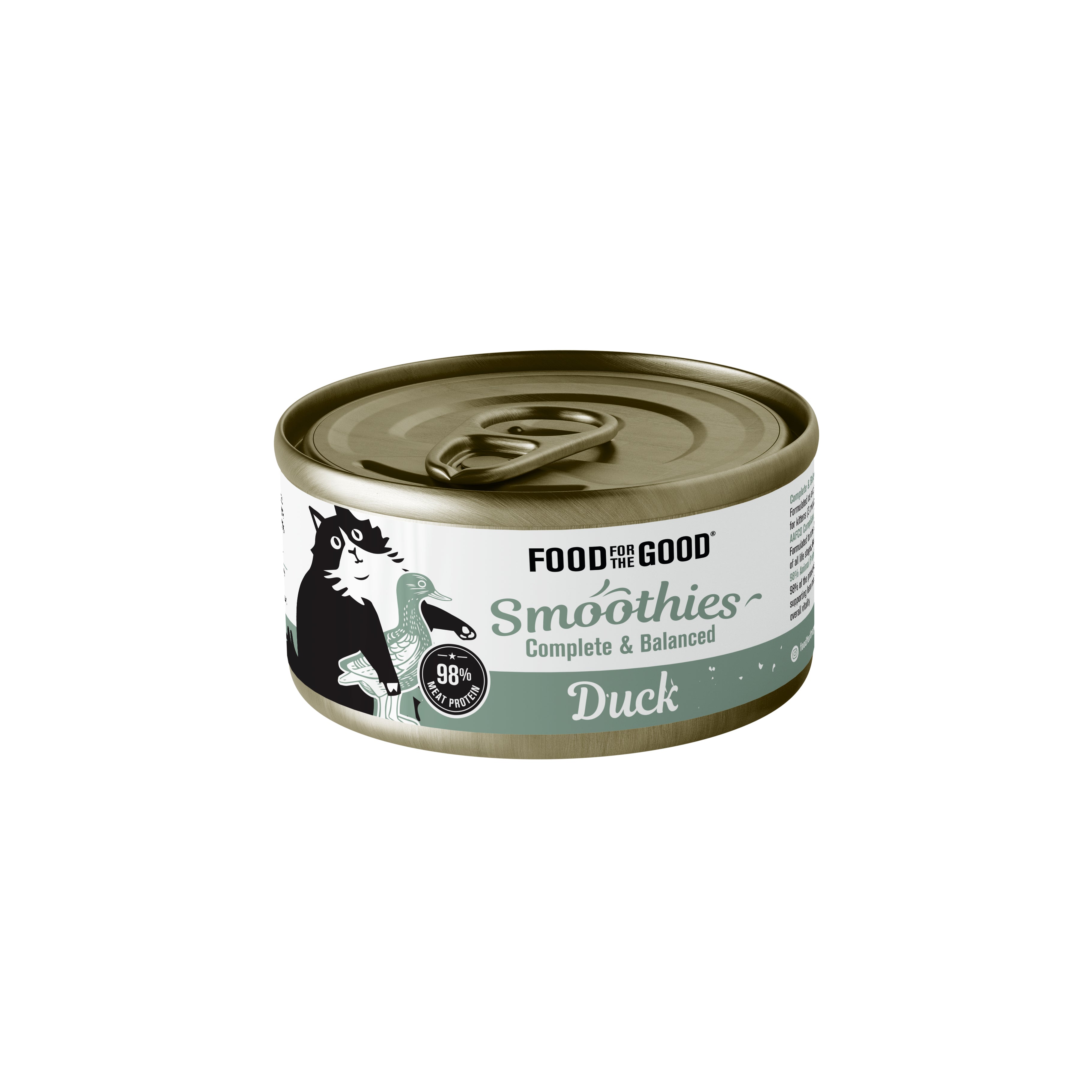 Food For The Good Smoothies | Duck Cat Canned Food (80g)