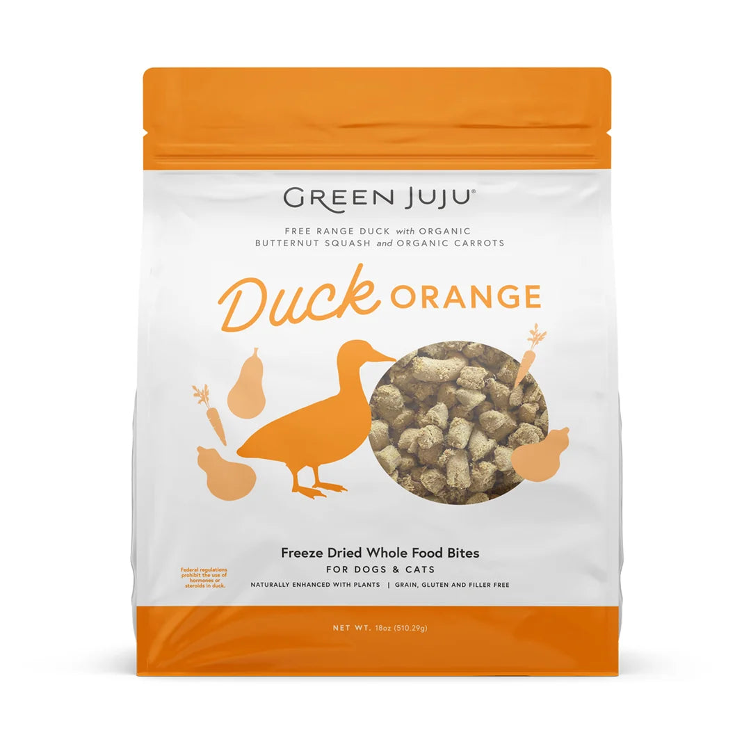 Duck Orange Freeze Dried Whole Food Bites