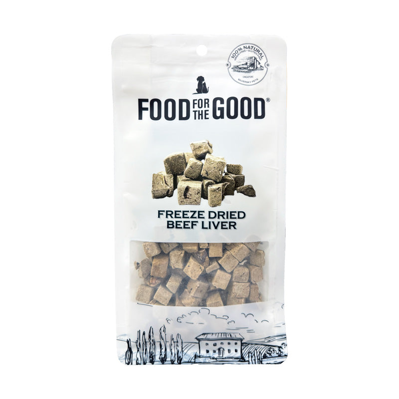 Freeze Dried Beef Liver Treats For Dog & Cat (80g)