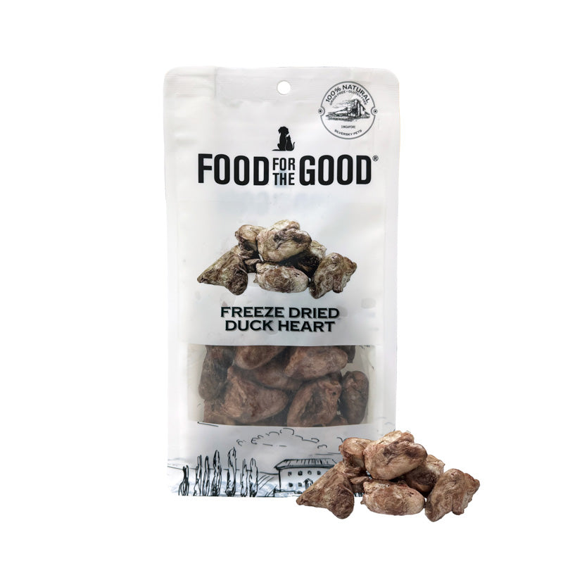 Freeze Dried Duck Heart Treat For Dog & Cat (70g)