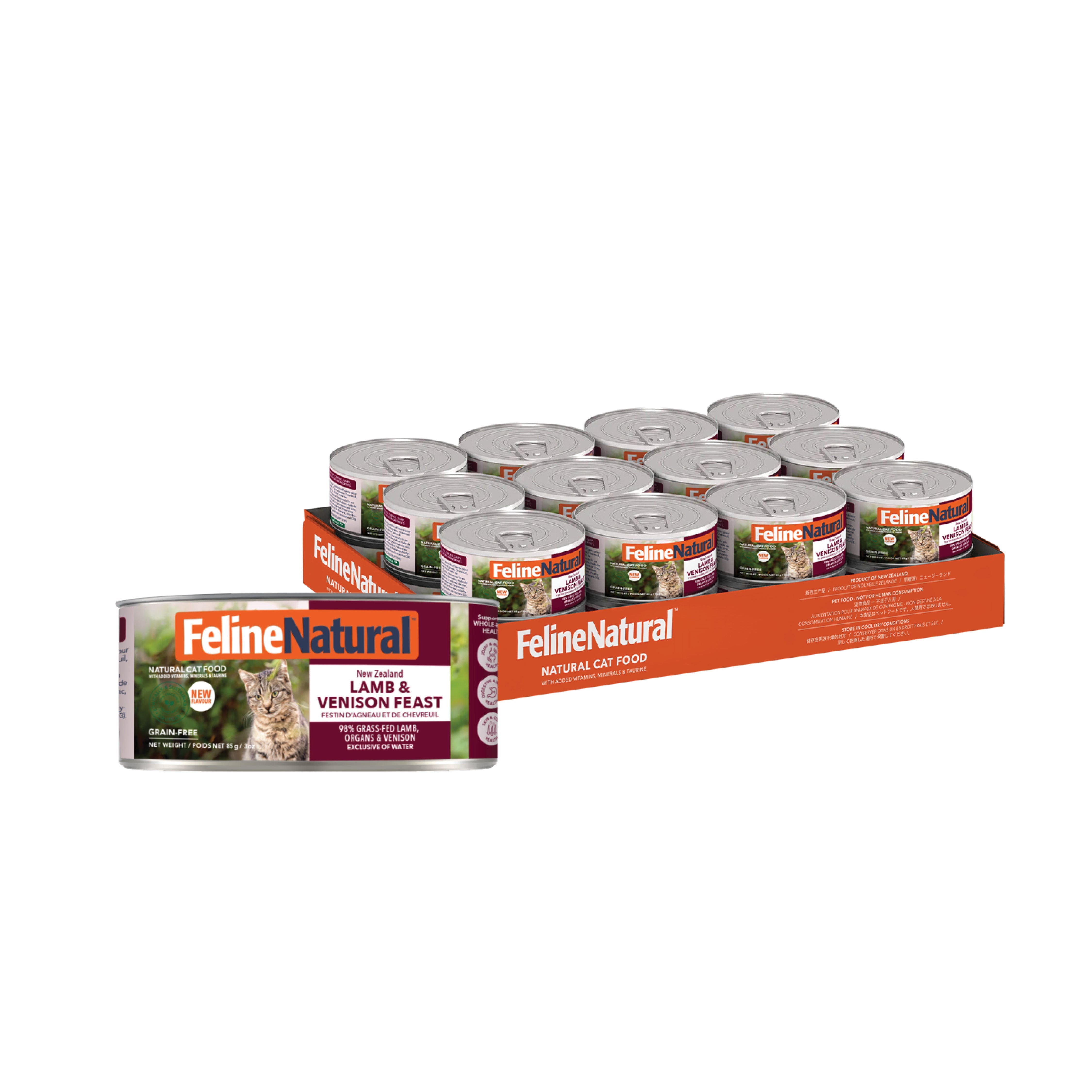 Lamb & Venison Canned Cat Food (85g)