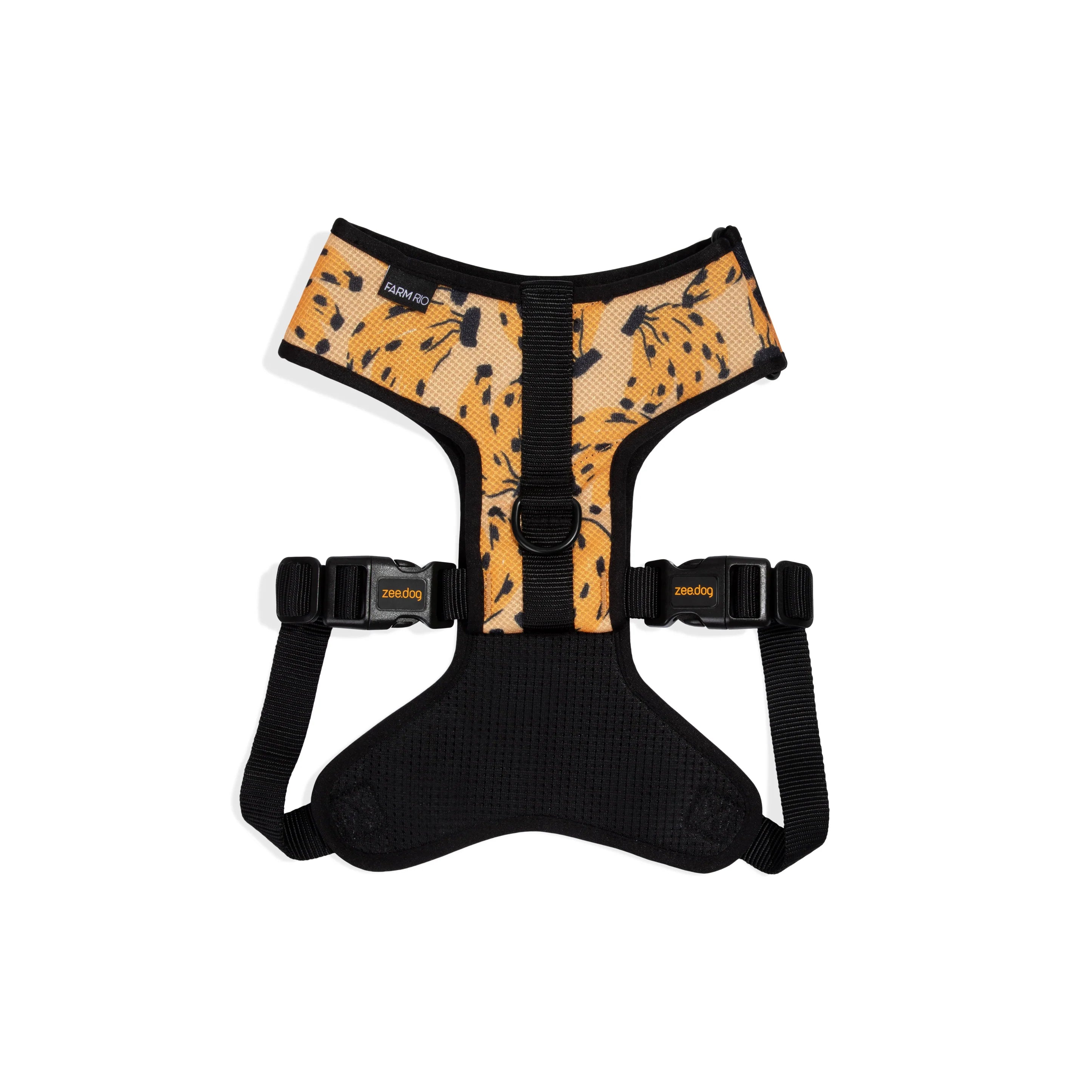 Farm Rio x Zee.Dog Bossa Banana Adjustable Air Mesh Dog Harness