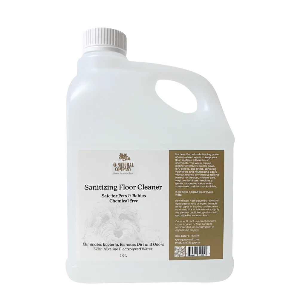 Soap-Free Sanitizing Floor Cleaner | Safe for Babies & Pets