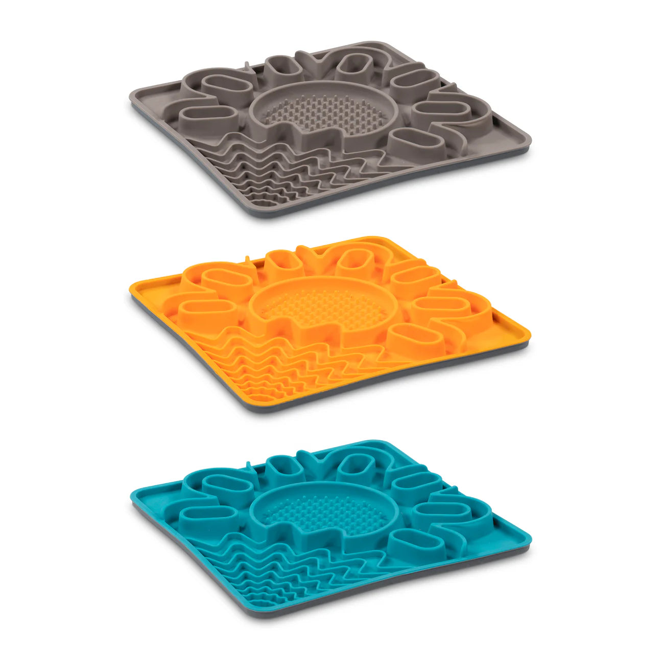 Framed "Spill Resistant" Silicone Multi Surface Lick Mat