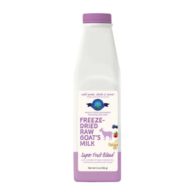Shepard Boy Farms freeze-dried raw goat's milk supplement for pets creatureland