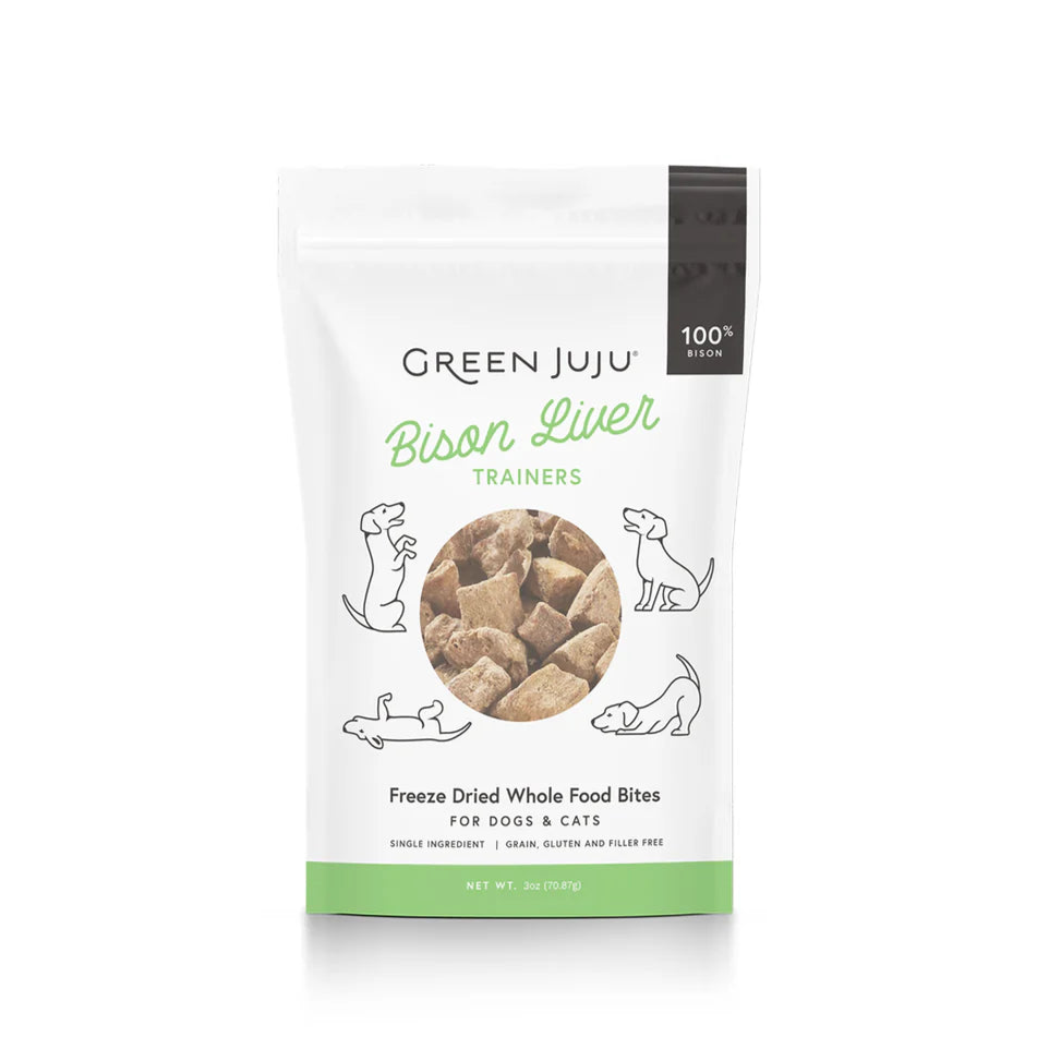 Bison Liver Trainers Freeze Dried Treats