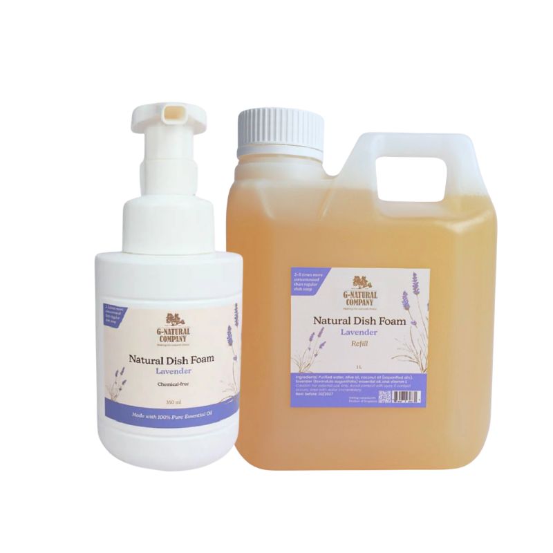 Pet-Safe Dish Foam & Refill (Lavender)