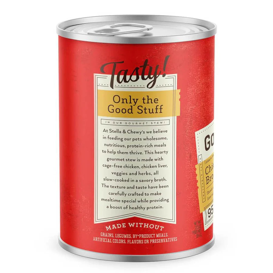 Gourmet Stew | Chicken, Carrot & Broccoli  Canned Dog Food (12.5oz)