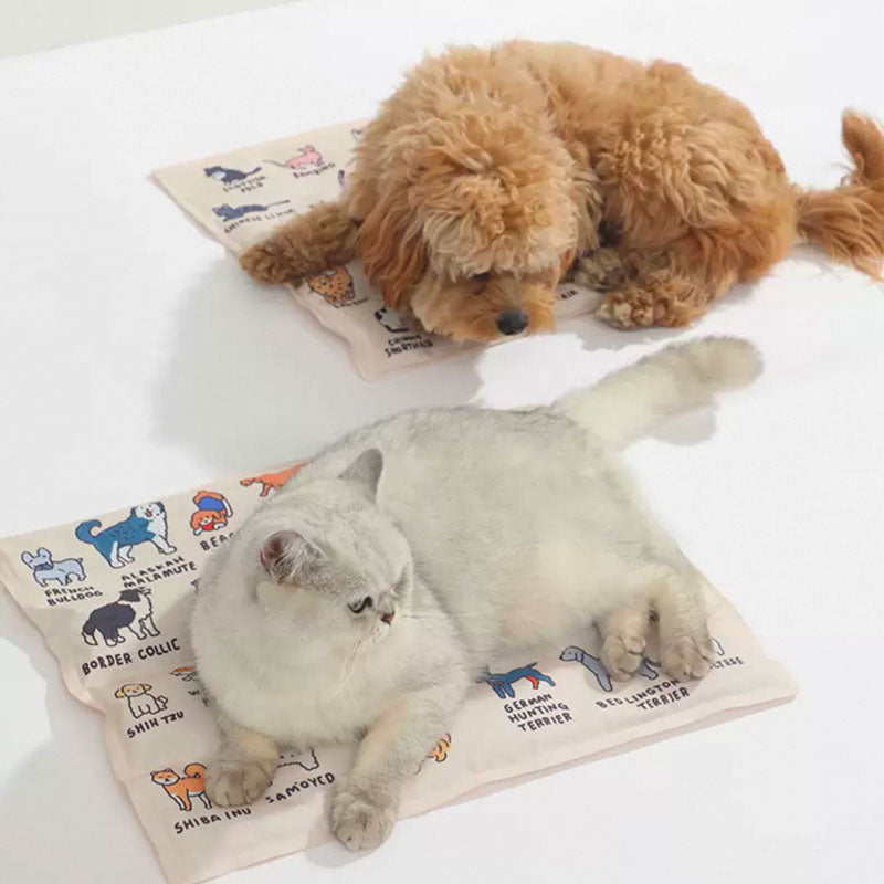 Dog Encyclopedia Cooling Gel Mat