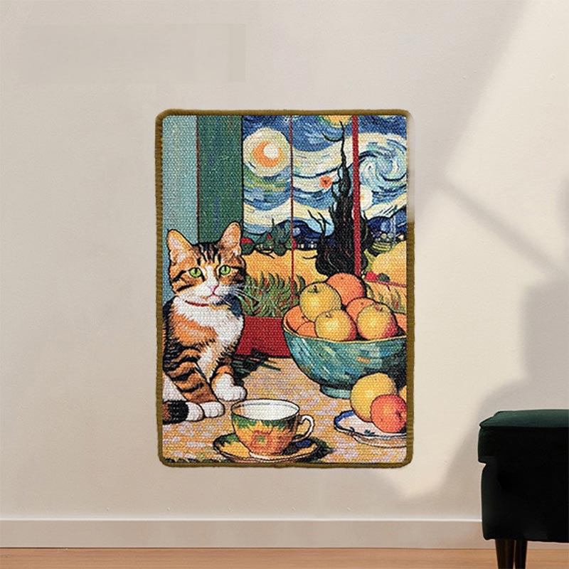 Feline Breakfast Cat Scratcher