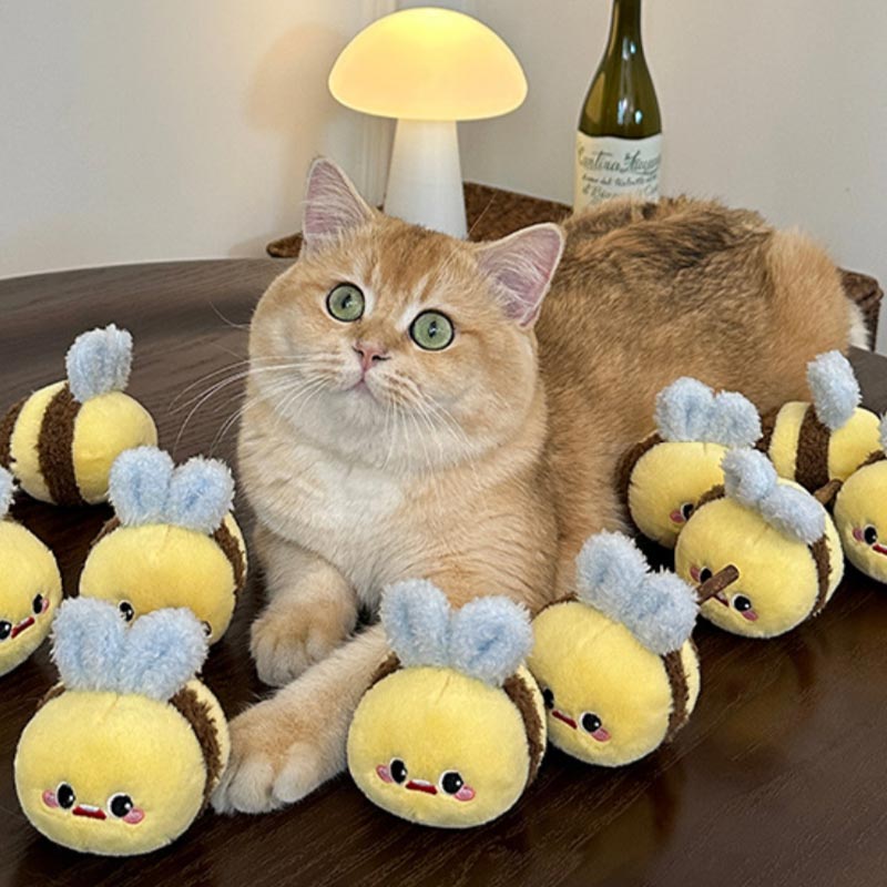 Honey Bee Matatabi Cat Toy