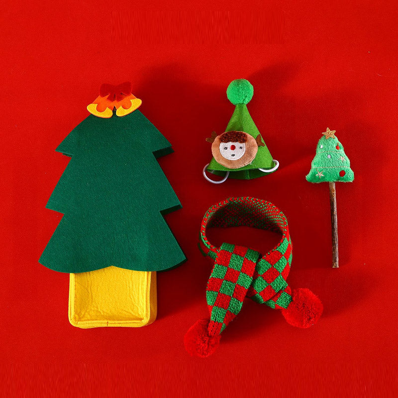 Happy Holidays Cat Gift Set