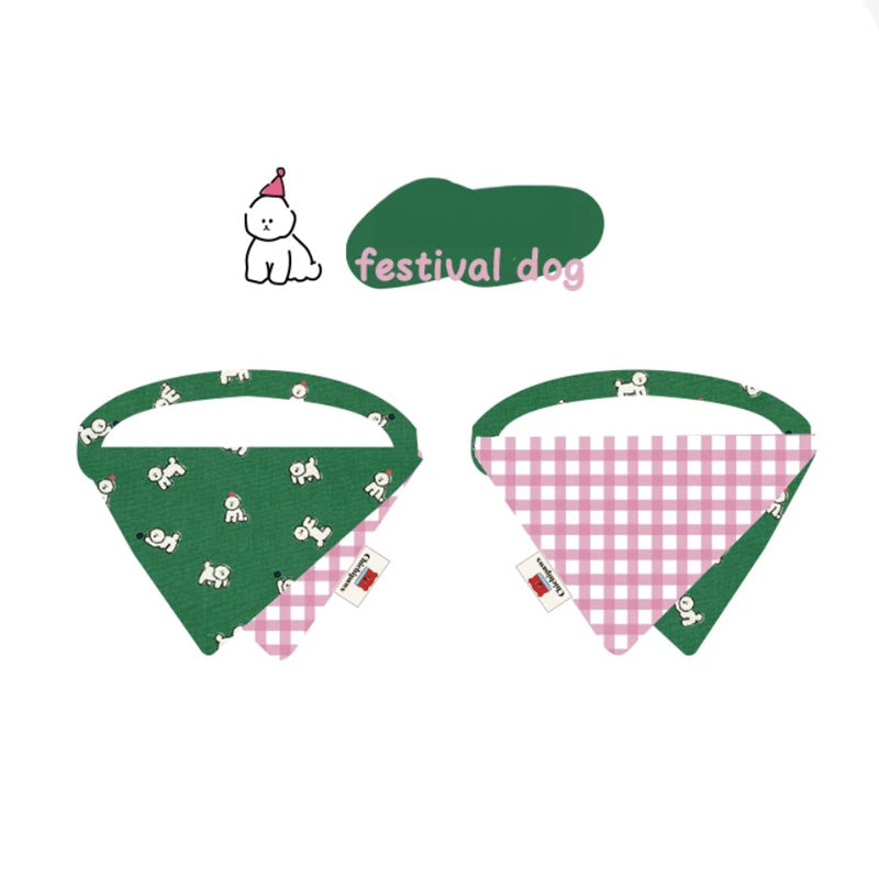 Reversible Design Bib (4 Designs)