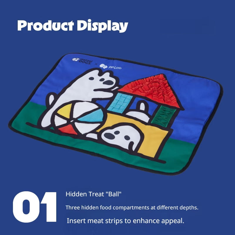 Matsui Dogs x PP Lab Snuffle Playmat