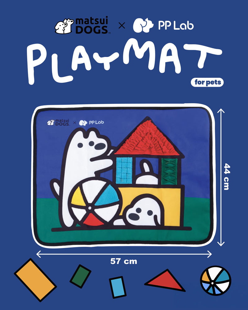 Matsui Dogs x PP Lab Snuffle Playmat