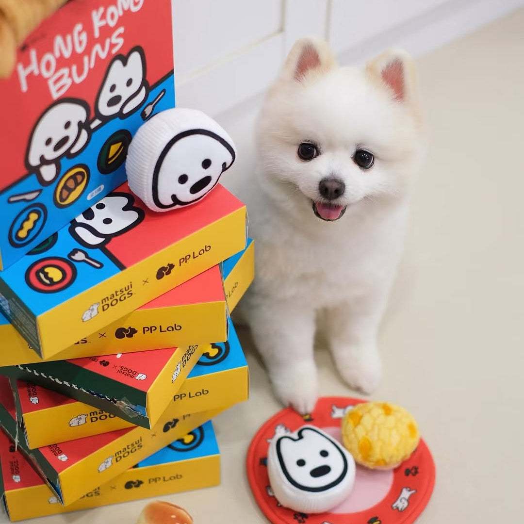 Matsui Dogs x PP Lab Hong Kong Buns Nosework Toy Blind Box
