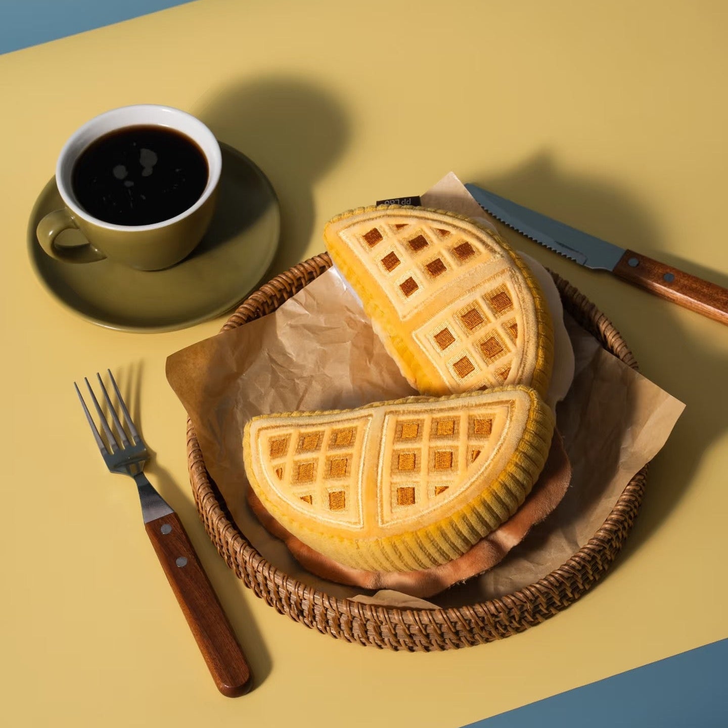 Waffle Nosework Toy