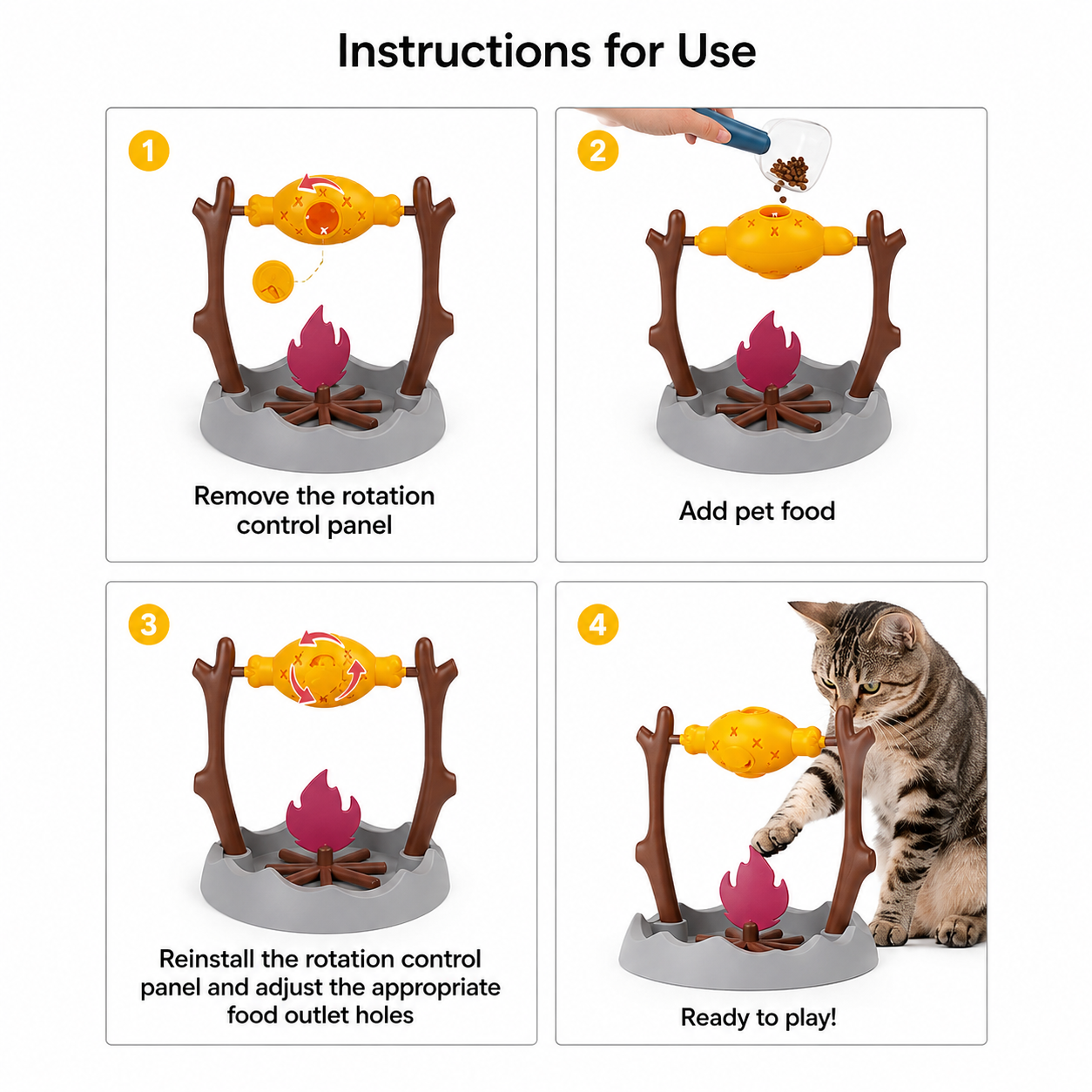 Barbecue Puzzle Toy