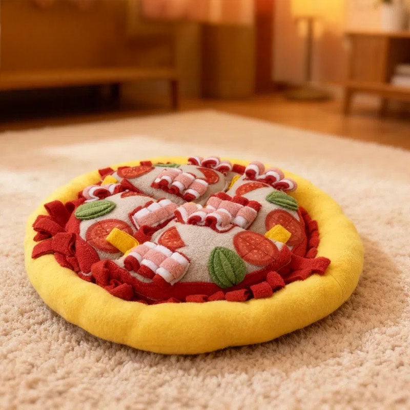Pizza Party Snuffle Mat Nosework Toy