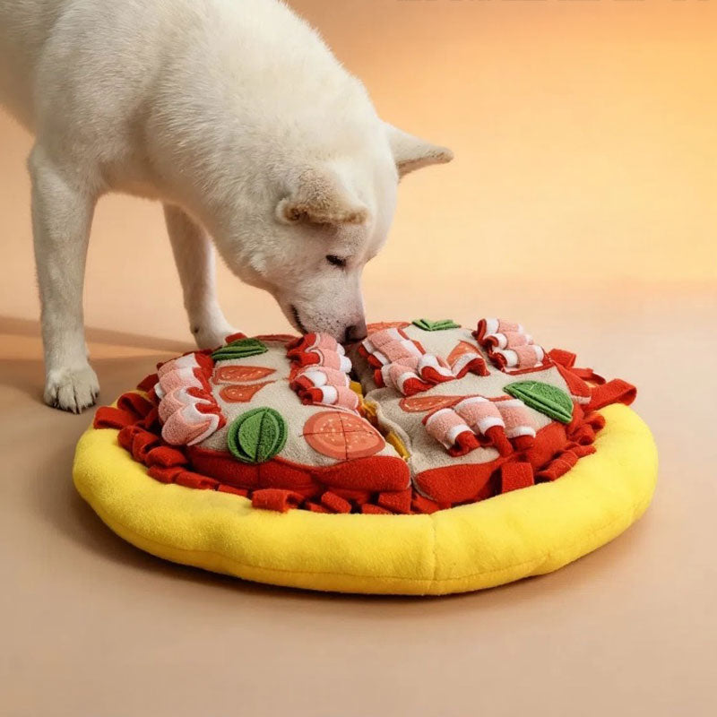 Pizza Party Snuffle Mat Nosework Toy