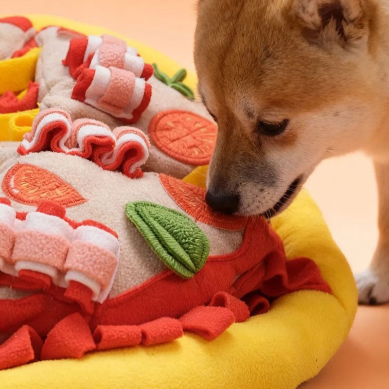 Pizza Party Snuffle Mat Nosework Toy