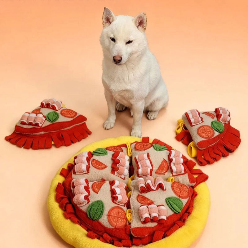 Pizza Party Snuffle Mat Nosework Toy