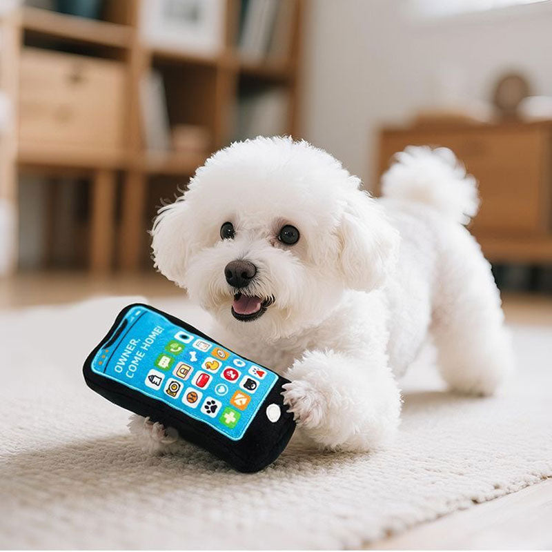 Retro & Smart Phone Dog Toy