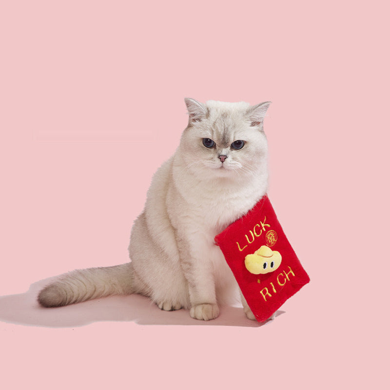 Red Packet Nosework Sling Pouch Toy