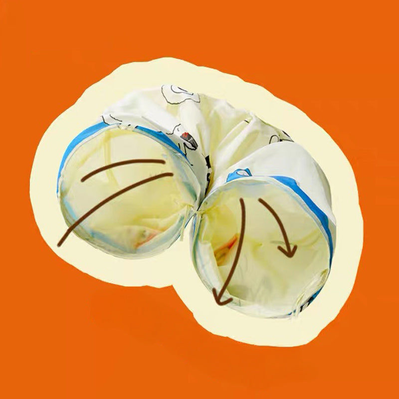 Peek-a-Play Illustrated Cat Tunnel  (4 Designs)