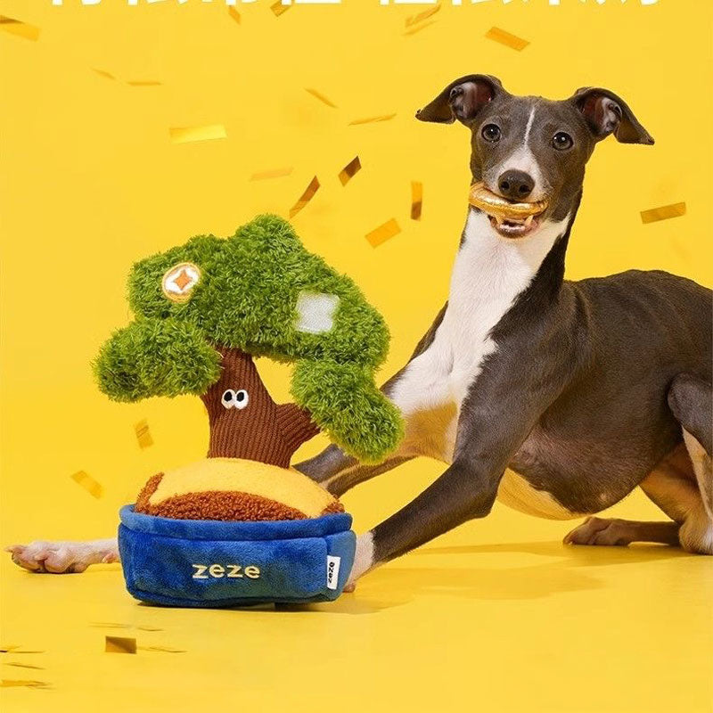 Money Tree Nosework Snuffle Dog Toy